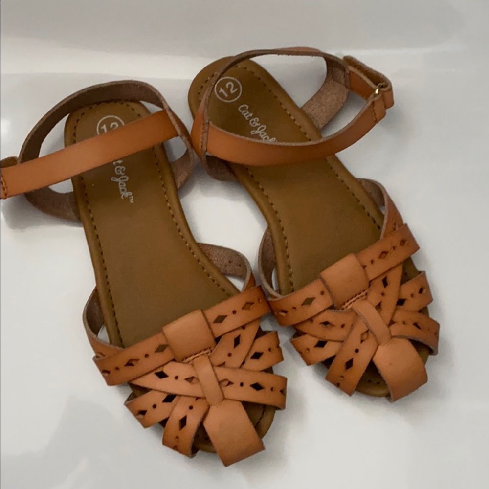 Cat & Jack girls hurache sandal 12